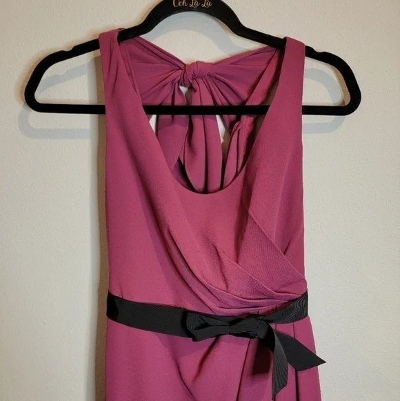 White by Vera Wang Long Mulberry Evening Gown size 0 - Picture 2 of 8